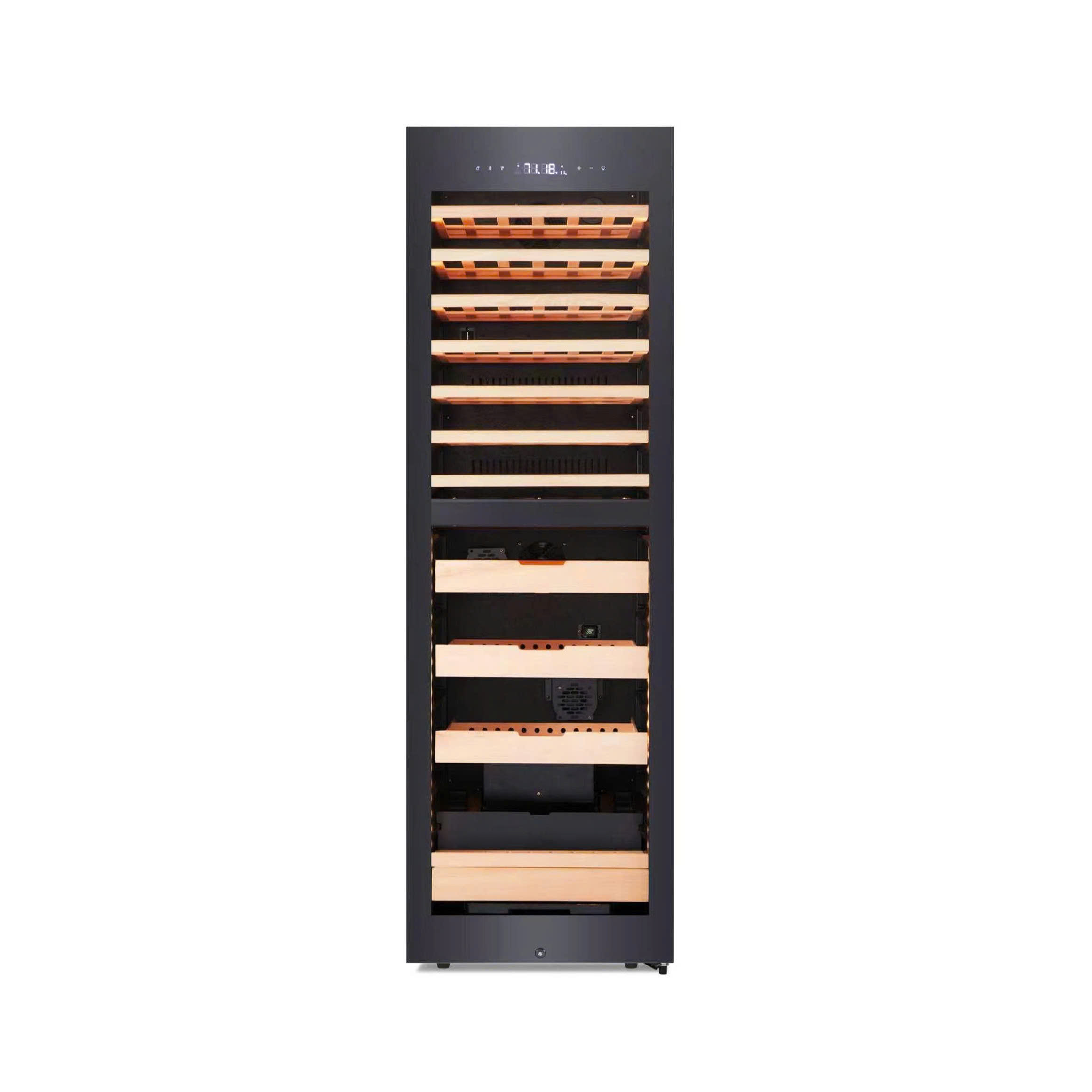 Tủ bảo quản vang & Cigar Munchen Aureum MA268LX (Masculine Luxury ~ 42 chai tiêu chuẩn & 1250 điếu cigar)